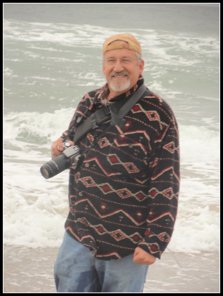 Steven Faulkner With Camera  Oceanside